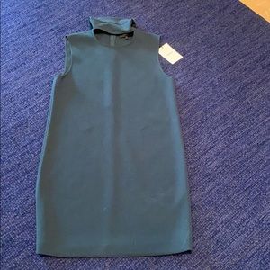 Theory slit collar sleeveless dress. Never worn.